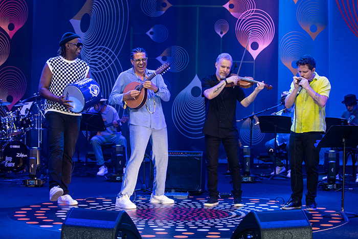 Marcelinho Moreira, Hamilton de Holanda, Nicols Krassik e Gabriel Grossi