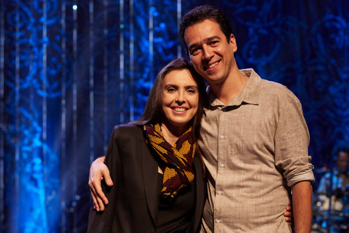 Adriana Calcanhoto e Afonso Carvalho