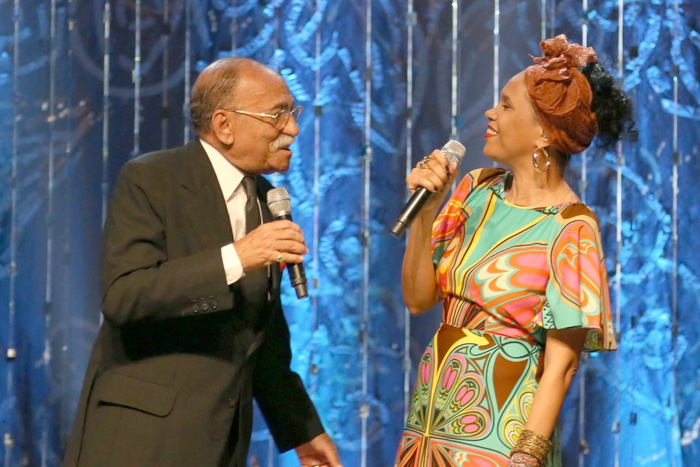 Wilson das Neves e Teresa Cristina